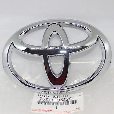 Emblema de rejilla del radiador delantero OEM GENUINO TOYOTA 2006-2009 4Runner 75311-35220 Foto 1 de 4