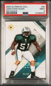 2004 Ultimate Collection #90 Jonathan Vilma Hologold #/30 PSA 9 - Picture 1 of 2