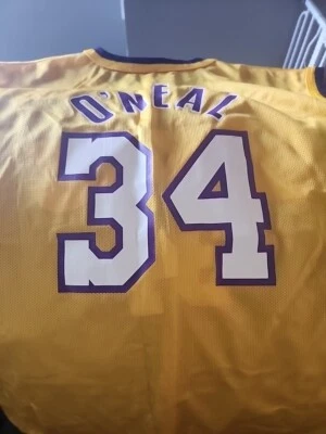 Винтажная футболка чемпиона Шакила О'Нила Шака из NBA Los Angeles Lakers No34 размер XL - Изображение 1 из 4