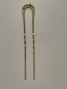 Antique Victorian Hair Pin For Eyeglasses Chain - Picture 1 of 7