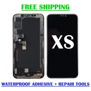 Genuine OEM Original iPhone XS (Not Max) Black OLED Replacement Screen "Grade A" - Picture 1 of 6
