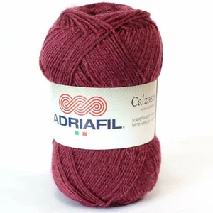 Adriafil Calzasocks Sock Yarn - Burgundy (042) - Picture 1 of 1