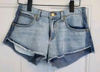 RAMY BROOK Blue Christy Boyfriend Shorts - Size 23 - Image 1 of 4