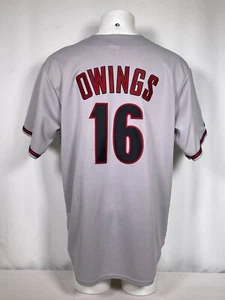 Chris Owings #16 Arizona Diamondbacks MLB Majestic Gray Away Jersey Men's XL - Picture 1 of 11