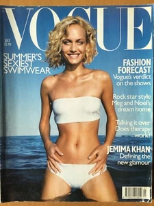 VOGUE - JULY 1998 - JEMIMA KHAN - MEG AND NOEL - SEXY SWIMWEAR - Picture 1 of 1