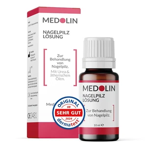 Medolin® Nagelpilz Lösung - Effektiver Nagellack Mit Belegter Wirkweise - Lack B - Bild 1 von 7