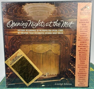 Opening Nights at the MET - RCA MONO 1966 BOX SET LIMITED EDITION - RARE SEALED - Picture 1 of 9