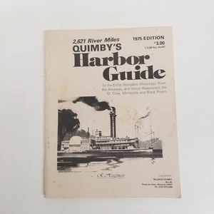 Vintage 1975 Quimby's Harbor Guide, 2621 River Miles, Mississippi River Guide - Picture 1 of 9