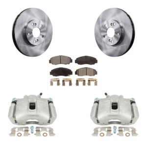 Transit Auto Front Disc Brake Caliper Rotors And Ceramic Pads Kit For Accord - Picture 1 of 14