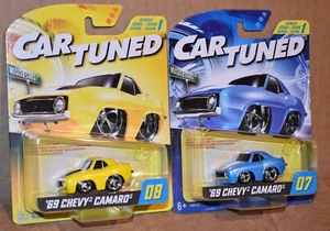 CAR TUNED '69 CHEVY CAMARO # 07 & '69 CHEVY CAMARO # 08 LOT OF 2 NEW - Picture 1 of 8