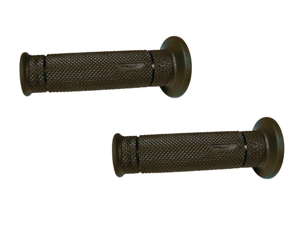 PROGRIP PAIR OF GRIPS SUPERBIKE GRIP 711 WITH HOLE RACING UNIVERSAL - image 1 of 1