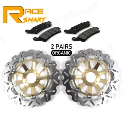 Rotores de freno delanteros Blackbird 1997 1998 CBR1100XX pastillas de disco para Honda CBR 1100 XX Foto 1 de 4