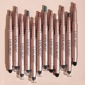 Eyeshadow Pen Double-head Eyeshadow Stick Shimmer Highlighter Pencil Pigment G0 - Picture 1 of 30