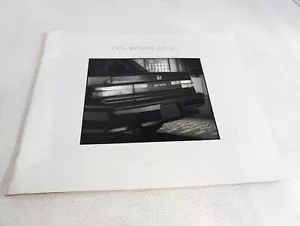 1991 Honda Civic CRX Sales Car Catalog Brochure - Picture 1 of 6