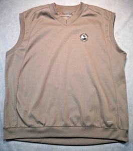 Nike Golf Pebble Beach Golf Links Pullover Vest XL Embroidered Logo - Picture 1 of 8