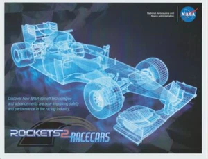 2018 NASA "Rockets 2 Race Cars" Indy Car Hero Card - Picture 1 of 2