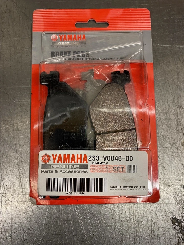 Genuine Yamaha VMAX 1700 2009-2012 / 2015-2016 Rear Brake Pads - 2S3-W0046-00 - Image 1 of 1
