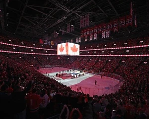Team Canada Four Nations Face-Off 2025 Bell Centre 8x10 NHL Stadium Photo - Picture 1 of 1