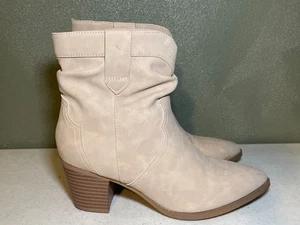 Botines holgados Western beige/bronceado para mujer - talla 8 - Imagen 1 de 9