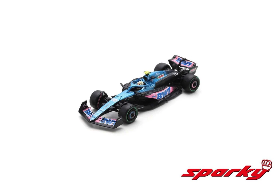 Spark Y283 1/64 Alpine A523 No.10 Bwt F1 Squadra 2023 Pierre Gasly Modello Auto