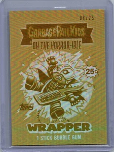 Garbage Pail Kids | Oh the Horror-ible | Gold Wrapper #8 | 08/25 - Picture 1 of 2