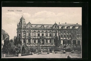 Ansichtskarte Worms, Blick auf das Postamt 1910  - Picture 1 of 2
