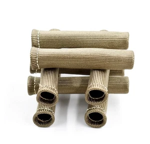 Titanium 1800° SPARK PLUG WIRE BOOTS HEAT SHIELD PROTECTOR SLEEVE SBC BBC 350 US - Picture 1 of 9