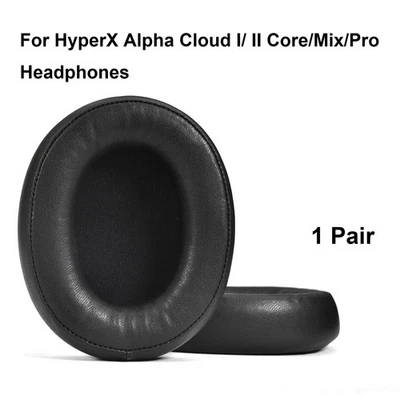 Cubierta de almohadillas de repuesto para auriculares HyperX Alpha Cloud I/ II Core/Mix/Pro - Imagen 1 de 4