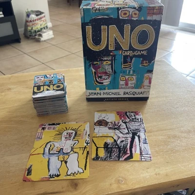 Mattel Uno Artiste Series Jean-Michel Basquiat Collectible Card Game - Image 1 of 4