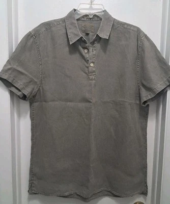 Blusa para mujer Lucky Brand talla M 100 % lino. Foto 1 de 4