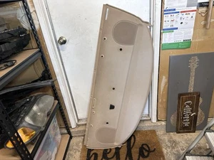 05-11 OEM BMW Rear Window Shelf w/Insulation Tan Fabric 7141210 - Picture 1 of 17