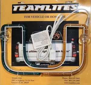 Universidad de Miami Huracanes Teamlites 12V Luz Hogar/Oficina Ventana Logo - Imagen 1 de 2