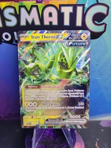 Pokemon Prismatic Evolutions - Iron Thorns ex - Double Rare Holofoil - 032/131 - Picture 1 of 2