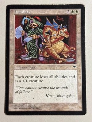 Humility - Tempest - HP MTG Magic - Image 1 of 2