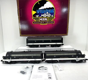 MTH Premier 20-20044-1 Southern Black F-3 ABA Diesel Set PS.2 O New 3v #4173 SRR - Picture 1 of 24