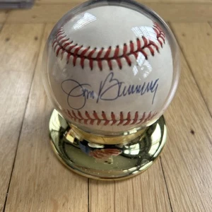 JIM BUNNING Bold Autograph Baseball Clean!! - Picture 1 of 8