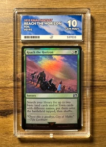Magic MTG Final Fantasy Reach the Horizon (FF7) #0195 *FOIL* Ace Graded 10 - Bild 1 von 2