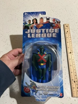 2003 DC 正义联盟火星猎人 5 英寸可动人偶全新带盒 — 第 1/4 张图片