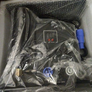 New Co2 Jet Fog Machine Cannon 2Head Smoke Column Mister DJ Stage Show Party DMX - Picture 1 of 3