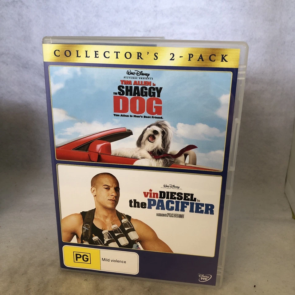 Shaggy Dog, the / Pacifier, the (DVD, 2006)VGC. Free Shipping Reg4 - image 1 of 4