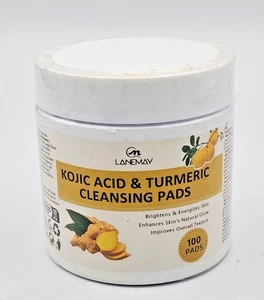 Kojic Acid & Turmeric Cleansing Pads 100 ct.NEW SEAL  Exp 07/01/2027 - Picture 1 of 7