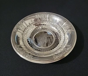 Precioso plato sándwich Frontenac Gorham 42616 de plata esterlina MCC monograma - Imagen 1 de 16