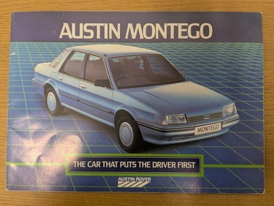 Austin Montego sales brochure circa 1980s - Image 1 of 3