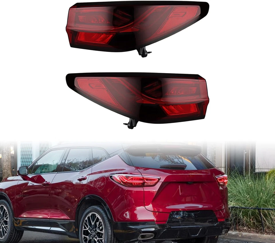 Par de luces traseras exteriores para Chevrolet Blazer 2023 2024 2025 luces izquierda y derecha Foto 1 de 4