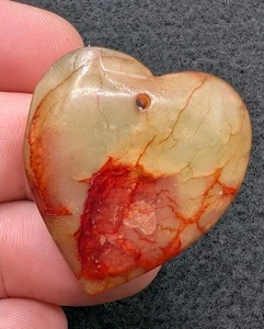 Heart Shaped Gemstone Pendant - Picture 1 of 8