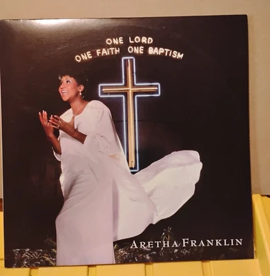 ARETHA FRANKLIN  "One Lord, One Faith, One Baptism 1987 Arista  2LP-AL 8497 Foto 1 de 4