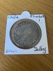 1561/1562 Elizabeth I Shilling (29401) - Picture 1 of 4