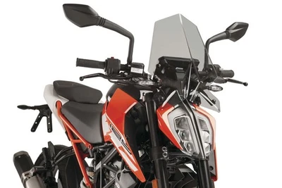 Parabrisas Puig Naked nueva generación para KTM 125 Duke 2017-2020 Smoke 9514H Foto 1 de 3