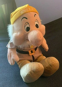 Disney Store Sneezy Snow White And The Seven Dwarfs 25” Large Plush Doll - Picture 1 of 4