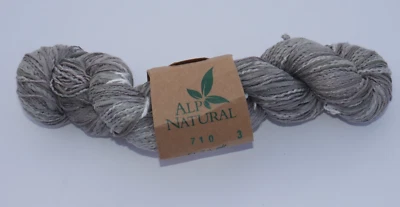 Hilo ALP mezcla seda lino natural nuevo Foto 1 de 3
